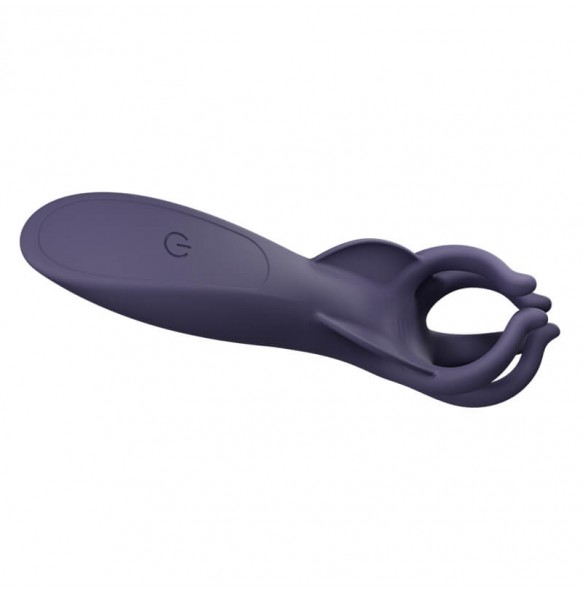 Yunman - Male Vibration Finger Penis Trainer (Chargeable - Navy Blue)